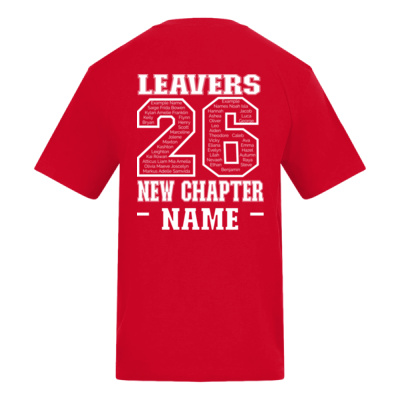 2026 Leaver T-Shirt Adult Sizes Thumbnail