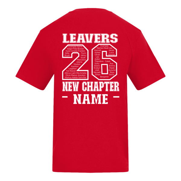 2026 Leaver T-Shirt Adult Sizes Thumbnail